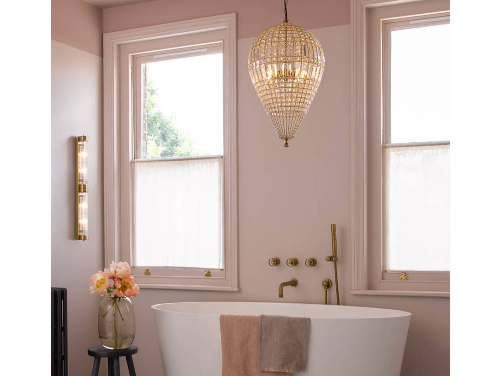 Pooky’s Lachrymose Crystal Chandelier. 