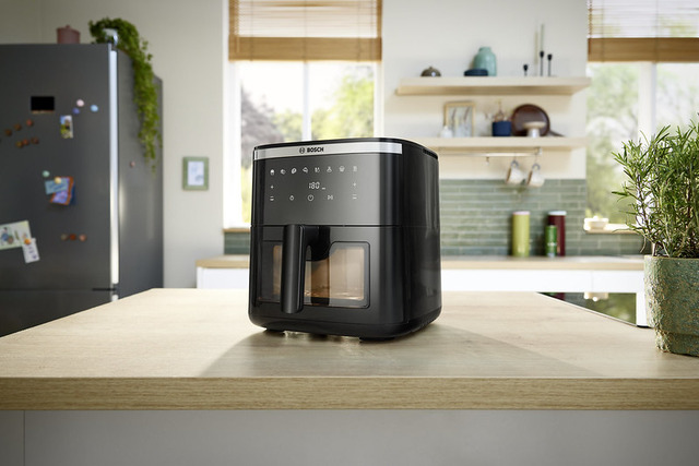 Bosch air fryer on kitchen worktop