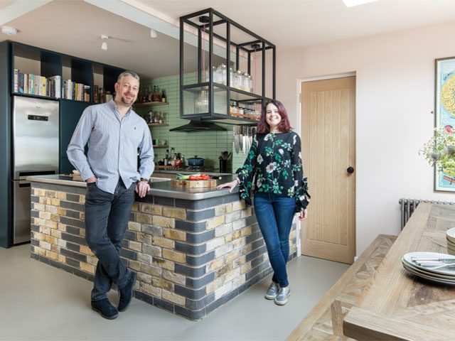 Chef Adam Byatt in his kitchen at home in south London