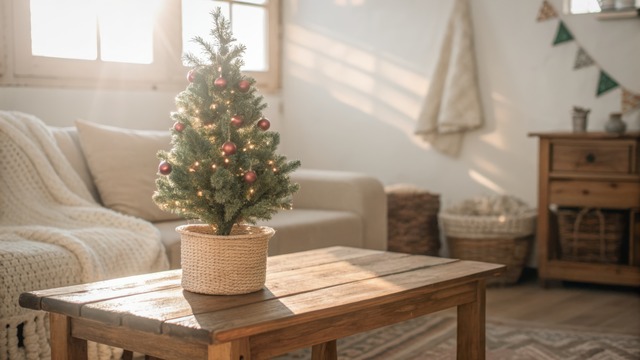 Christmas tree for smaller spaces