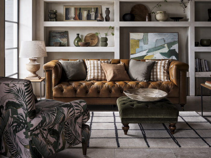 Cosy maxxing is all about embracing a lived-in aesthetic. Image Credit: Furniture Village