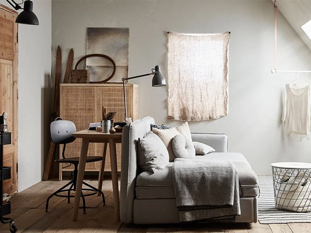 boho guest bedroom- simple design ideas for your spare bedroom - inspiration - goodhomesmagazine.com