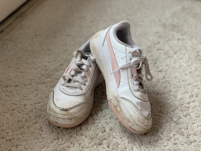 dirty trainers