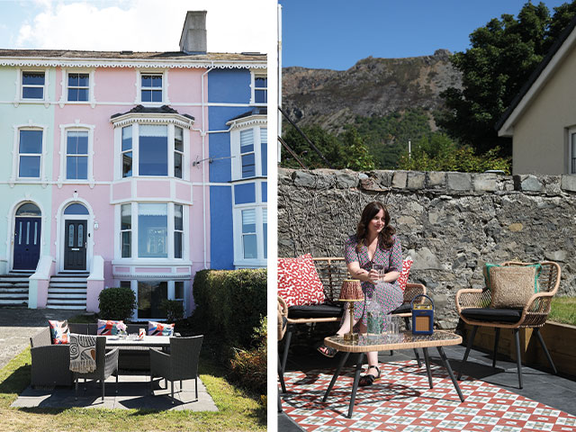 The pink house is the perfect holiday rental renovation