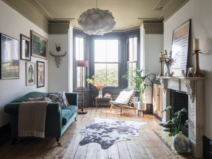 Harvey house - living room