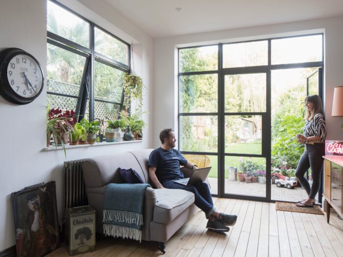 Harvey house-crittal doors