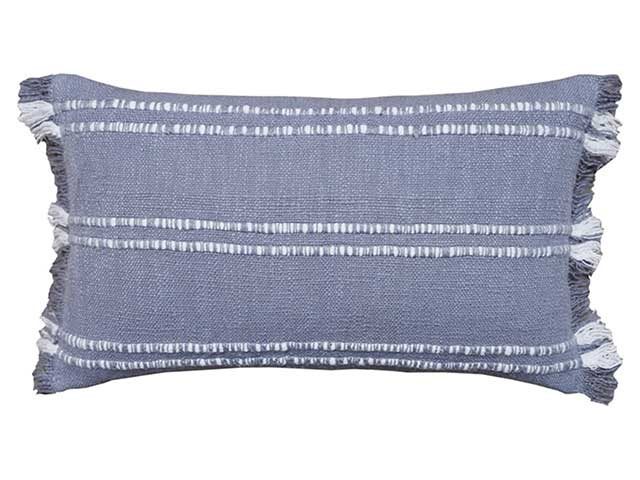 Mrs Hinch garden furniture cushion on white background