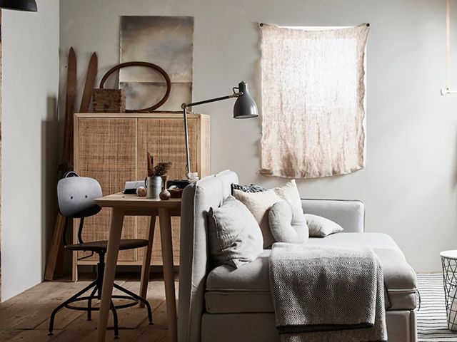 ikea small home office - home office ideas for small spaces - home office - goodhomesmagazine.com