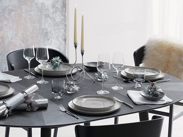 john lewis snowy christmas table - dining - goodhomesmagazine.com