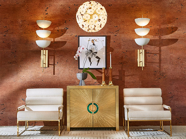 Autumn living room lighting