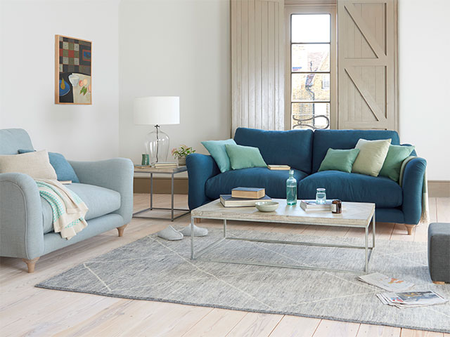 The shades of blue in wellness blue run the gamut at Loaf