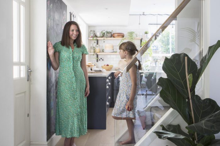 Maddock house-glass staircase