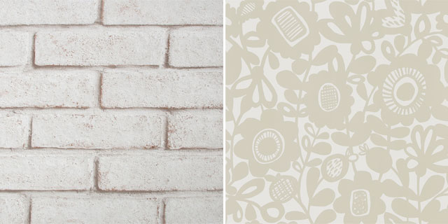 textured wallpaper ideas for a neutral scheme