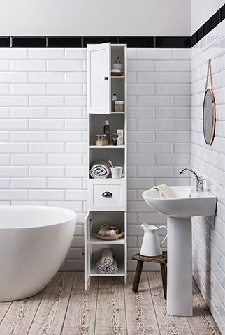 noaandnani storage - quick bathroom updates for renters - bathroom - goodhomesmagazine.com