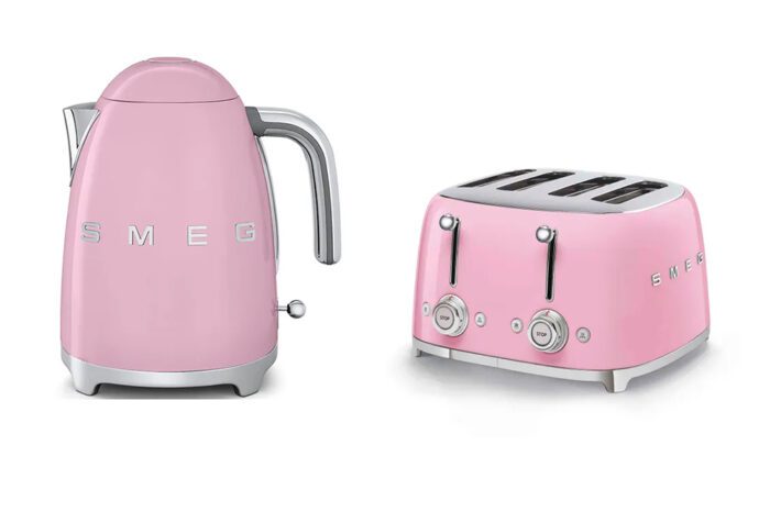 Smeg kettle and toaster