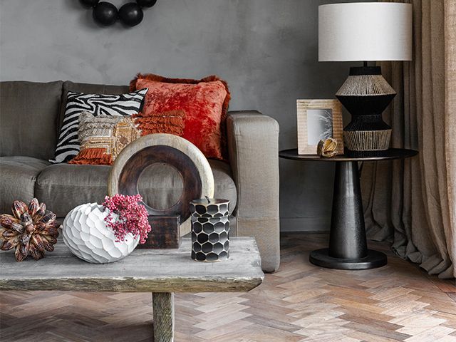 tribal living room - our favourite aw20 interior design trends - inspiration - goodhomesmagazine.com