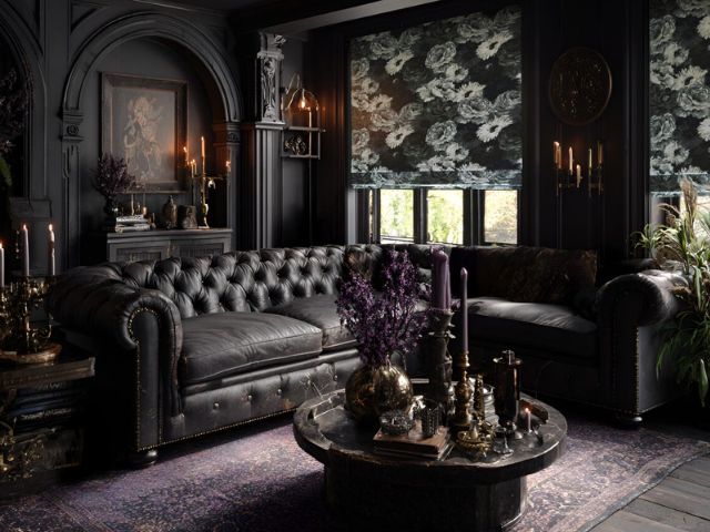 Gothic living room from Hillary's