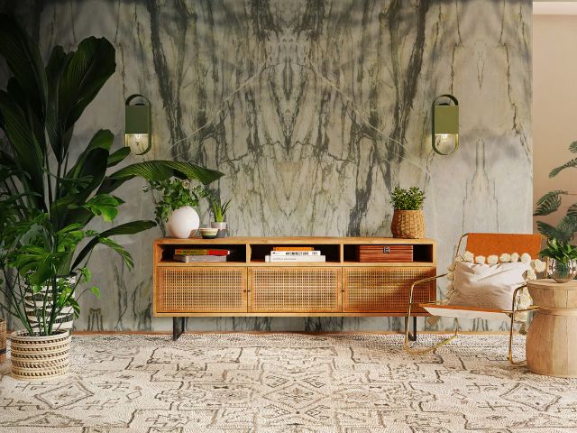 Stone feature wall by Cullifords