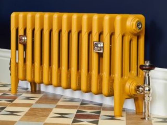 Radiator in downstairs toilet