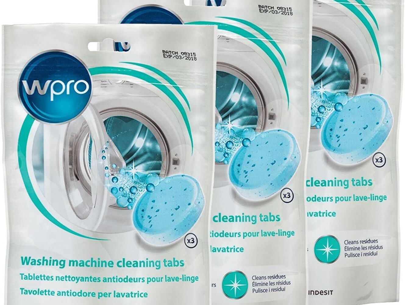 washing machine cleaning tabs